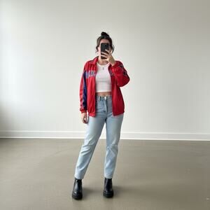 Vintage Philadelphia Phillies G-III Sports by Carl Banks MLB Jacket Red Blue